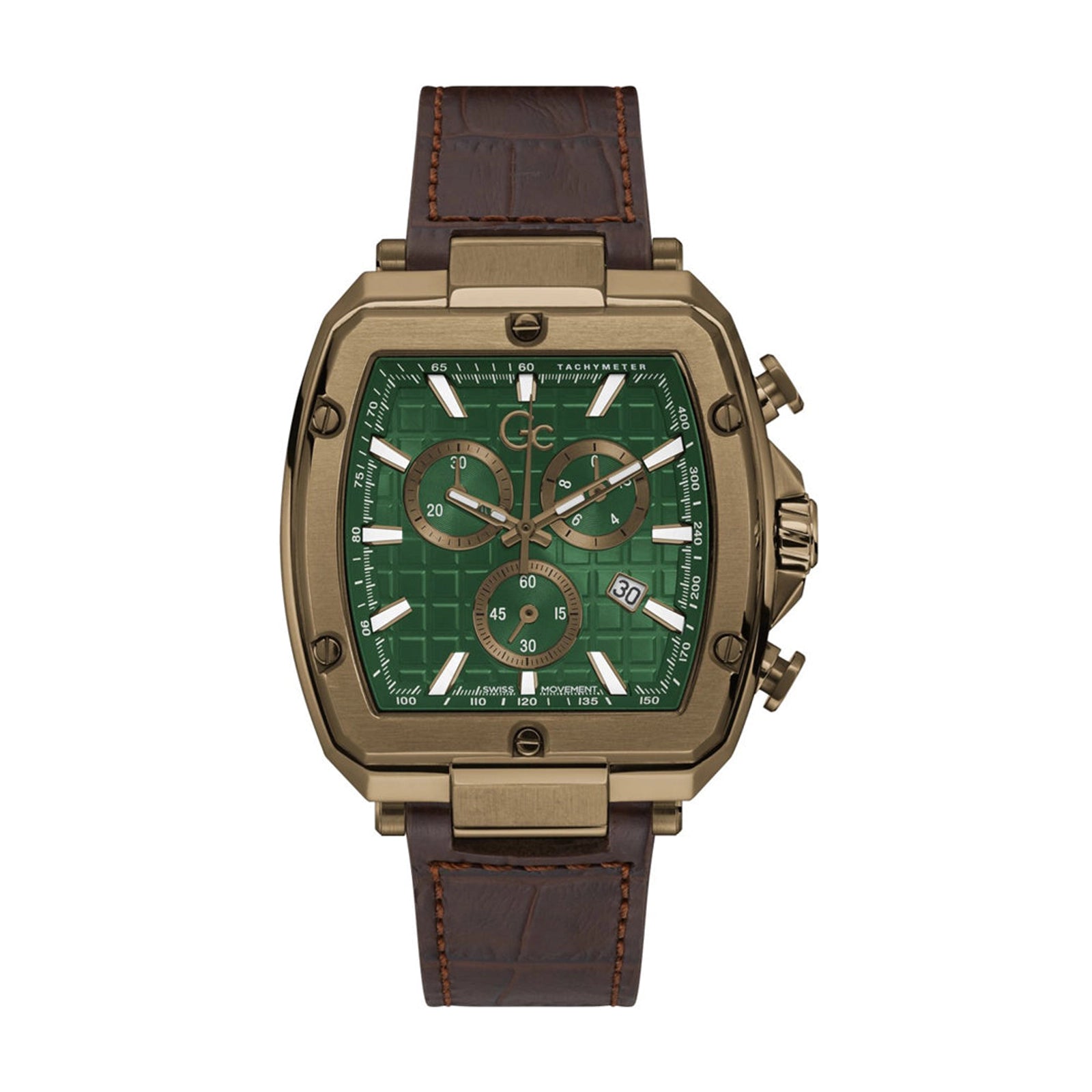 GC Spirit Tonneau Y83002G5MF Mens Watch Chronograph - GC Spirit Tonneau Y83002G5MF Mens Watch Chronograph