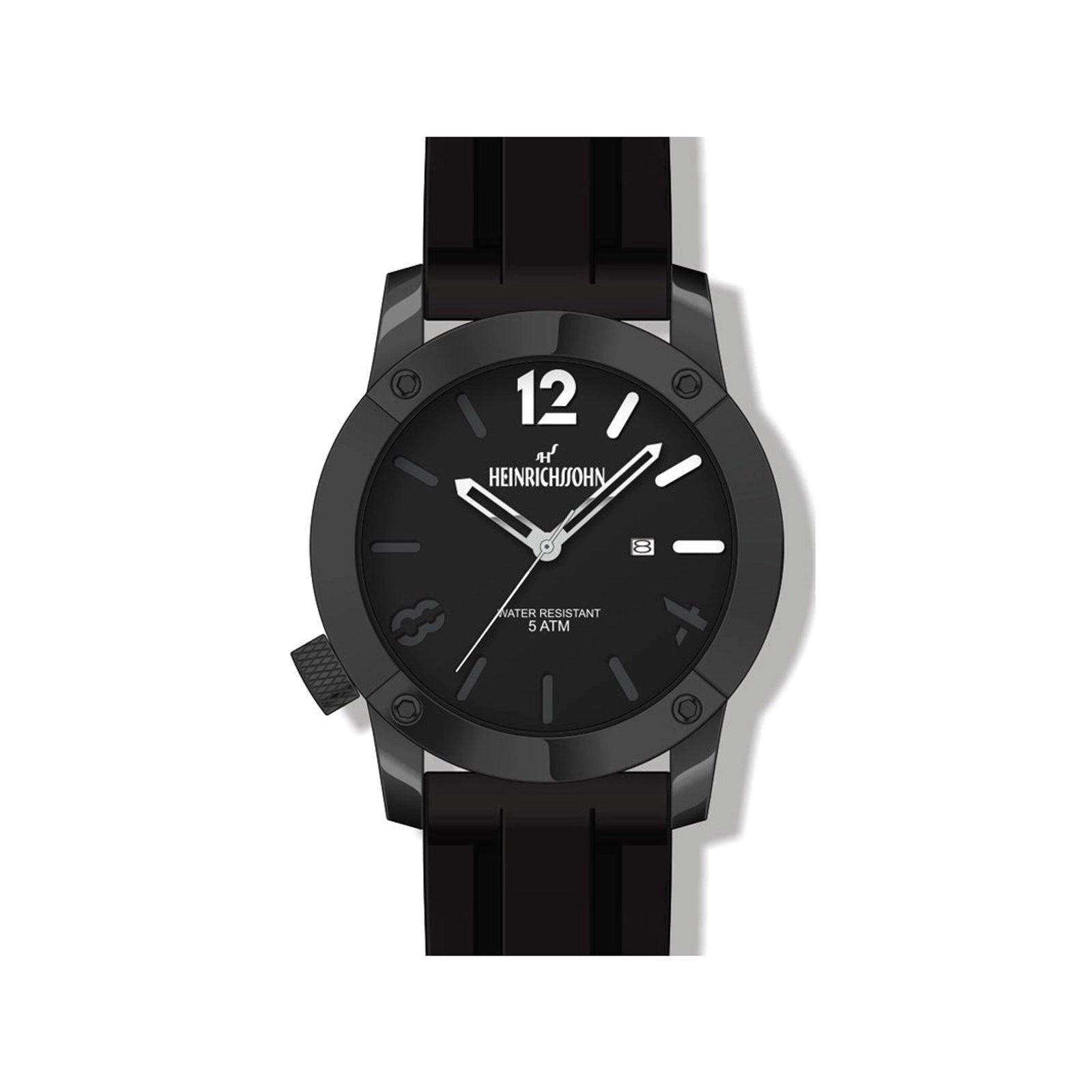 HEINRICHSSOHN GE-Schalke HS1014B Mens Watch - HEINRICHSSOHN GE-Schalke HS1014B Mens Watch