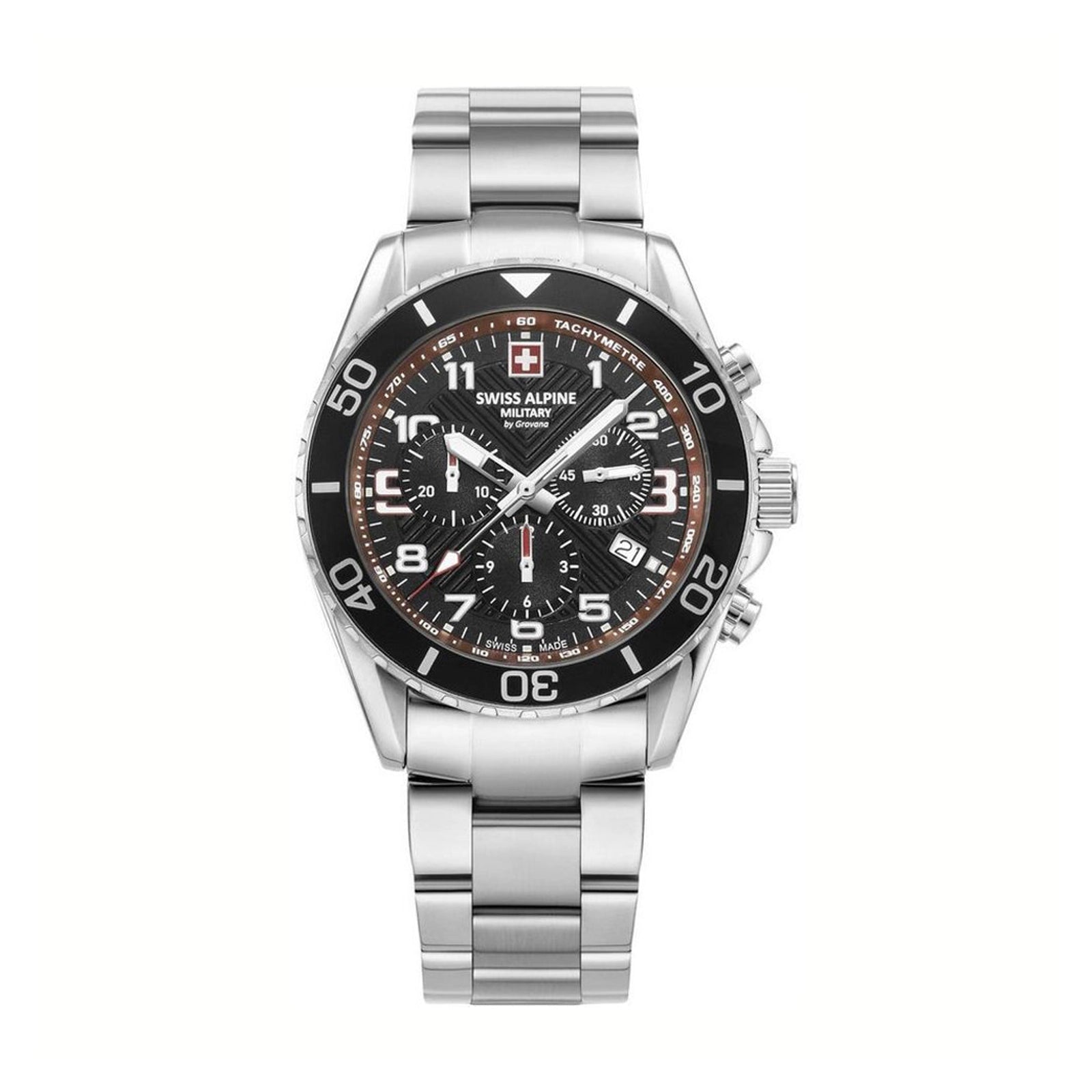 Swiss Alpine Military 7029.9136SAM Mens Watch Chronograph - Swiss Alpine Military 7029.9136SAM Mens Watch Chronograph