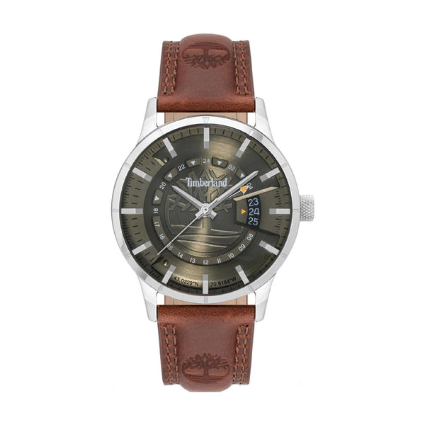 Timberland Bergeron TDWGB2201502 Mens Watch Dualtimer - Timberland Bergeron TDWGB2201502 Mens Watch Dualtimer